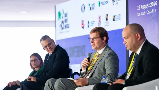 Panellists during the first high level panel