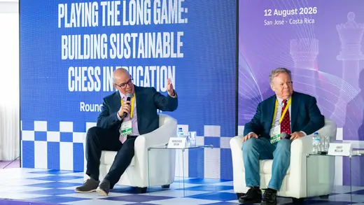 The “Playing the Long Game” round table on stage