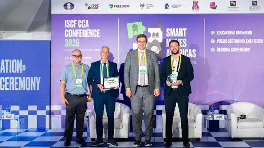 Presentation of the “Chess in Education” School Awards